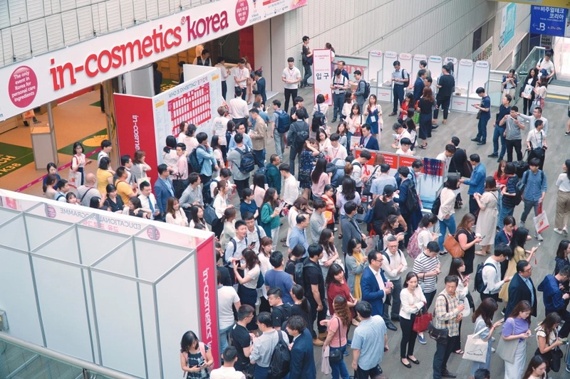 Trade show IN-COSMETICS KOREA