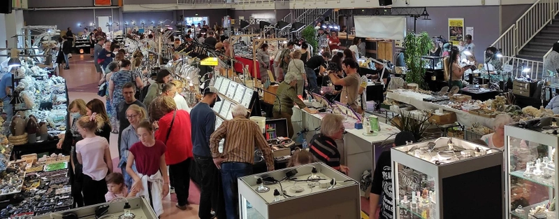 Trade show SALON MINÉRAUX, FOSSILES ET MÉTÉORITES