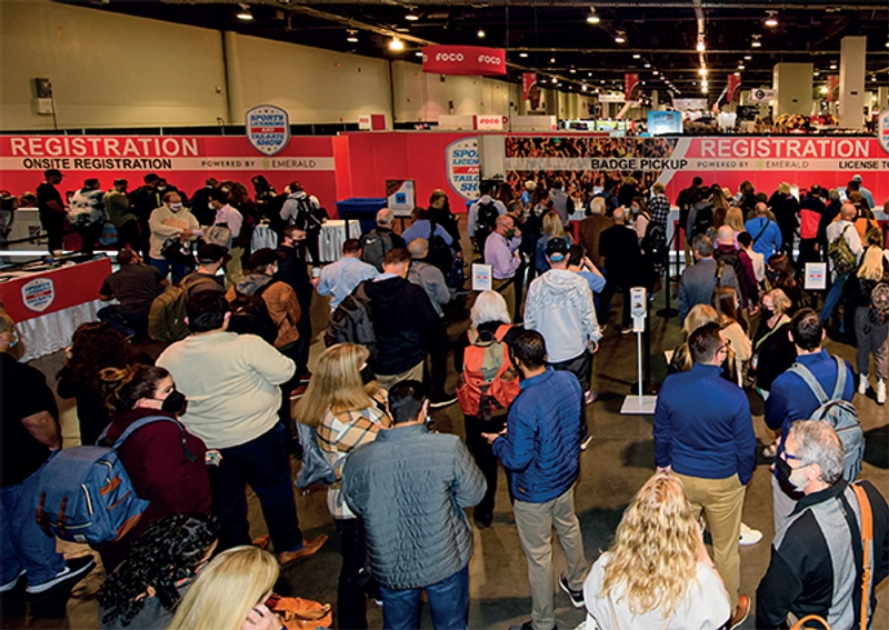 Trade show Sports Licensing and Tailgate Show