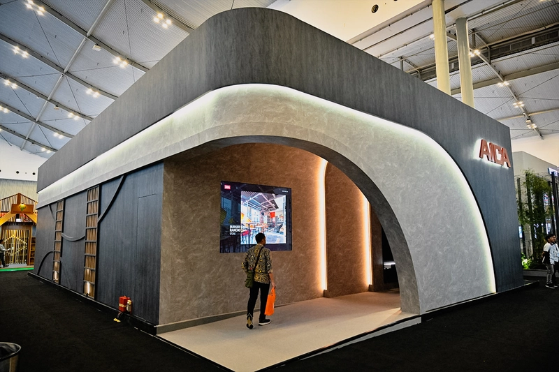 Trade show IndoBuildTech Expo