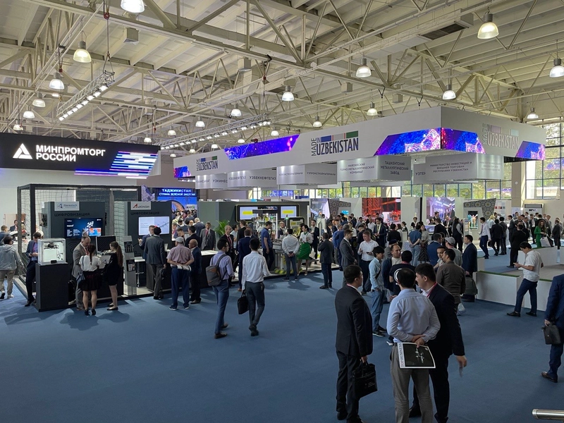 Trade show INNOPROM . Central Asia