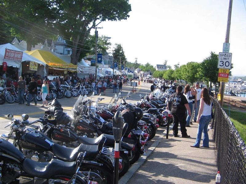 Trade show Laconia Motorcycle Week