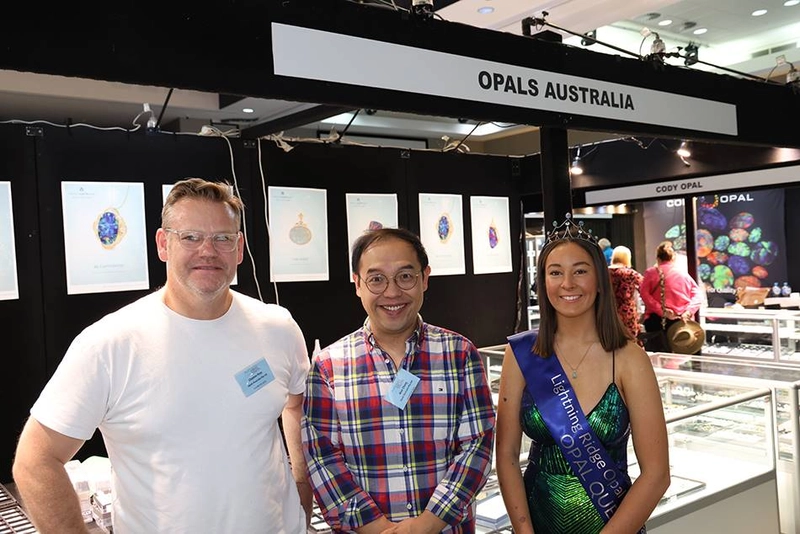 Trade show Australian Opal Exhibition