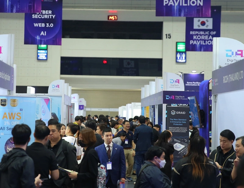 Trade show Digitech ASEAN Thailand & AI Connect 