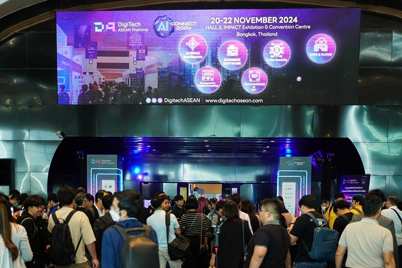Exhibition Digitech ASEAN Thailand & AI Connect 