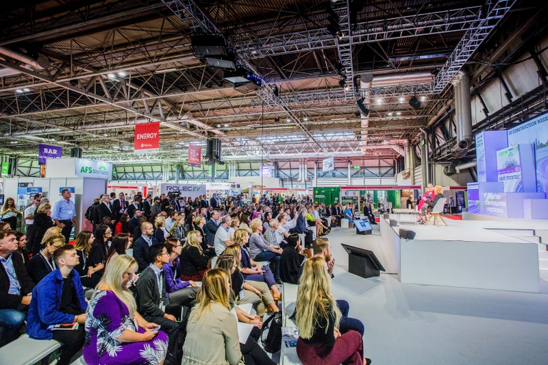 Trade show UK Construction Week Birmingham