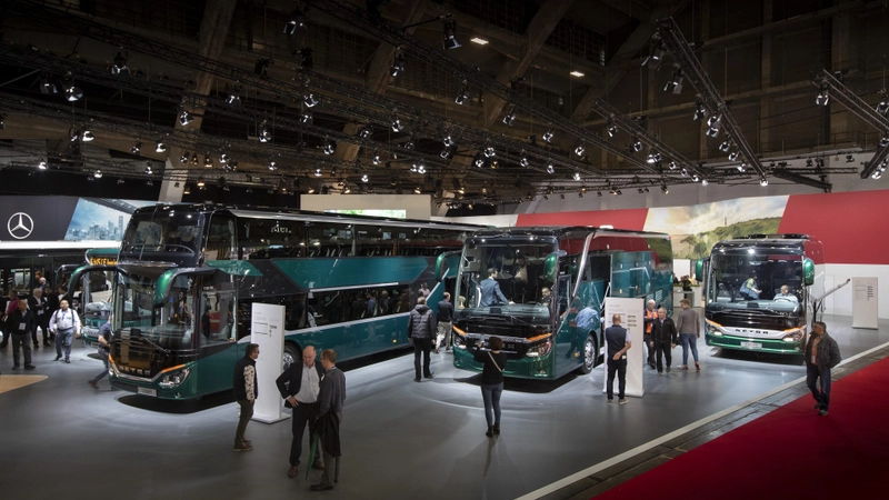 Trade show BusWorld Europe Brussels