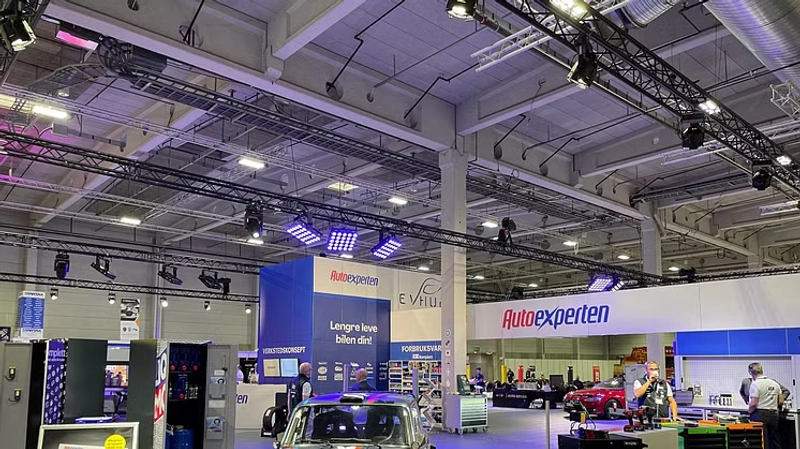 Trade show Automessen Lillestrom